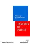 Funktionen des Erlebens cover