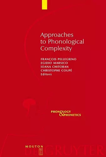 Approaches to Phonological Complexity cover