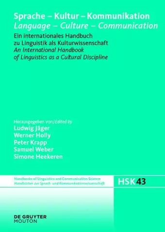 Sprache - Kultur - Kommunikation / Language - Culture - Communication cover