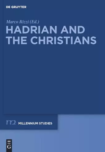 Hadrian and the Christians cover