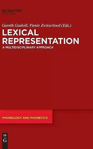 Lexical Representation cover