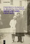 Briefwechsel (1914-1931) cover
