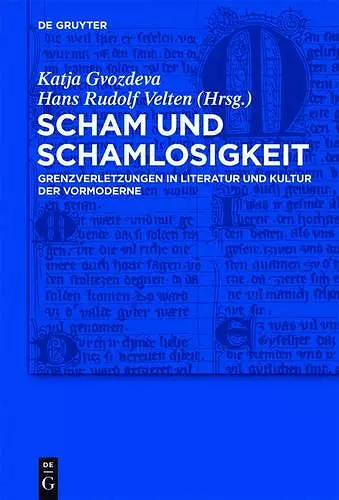 Scham und Schamlosigkeit cover