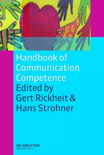 Handbook of Communication Competence cover