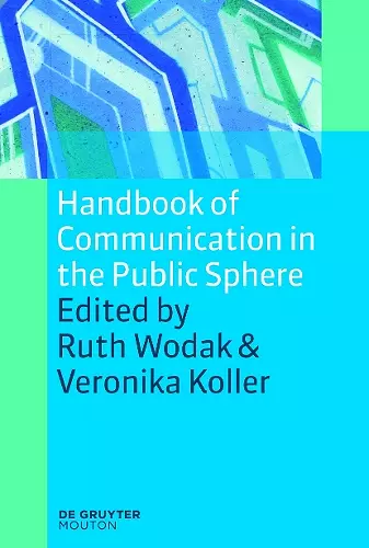 Handbook of Communication in the Public Sphere cover
