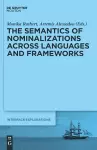 The Semantics of Nominalizations across Languages and Frameworks cover