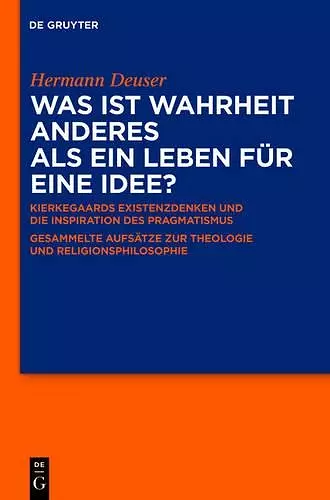 Was ist Wahrheit anderes als ein Leben für eine Idee? cover