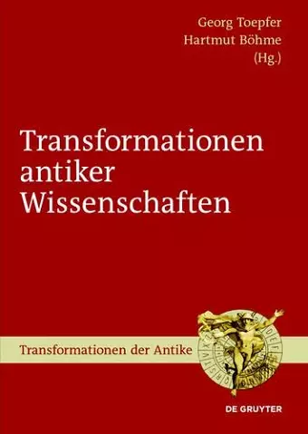 Transformationen antiker Wissenschaften cover