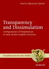 Transparency and Dissimulation cover