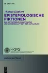 Epistemologische Fiktionen cover