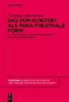 Das Pop-Konzert als para-theatrale Form cover