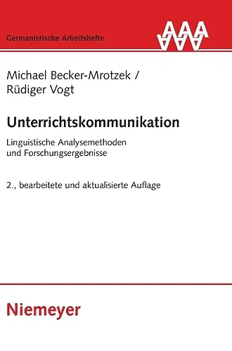 Unterrichtskommunikation cover