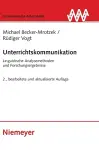 Unterrichtskommunikation cover