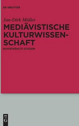 Mediävistische Kulturwissenschaft cover