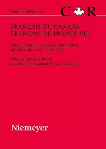 Français du Canada - Français de France VIII cover