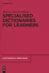 Specialised Dictionaries for Learners cover