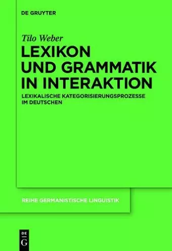 Lexikon und Grammatik in Interaktion cover