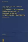 Actes du XXVe Congrès International de Linguistique et de Philologie Romanes, Tome II cover