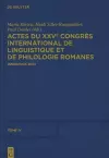 Actes du XXVe Congrès International de Linguistique et de Philologie Romanes, Tome IV cover