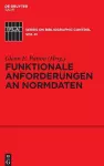 Funktionale Anforderungen an Normdaten cover