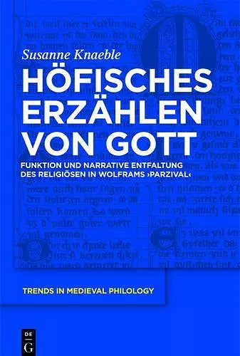 Höfisches Erzählen Von Gott cover
