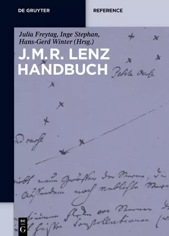 J.M.R.-Lenz-Handbuch cover