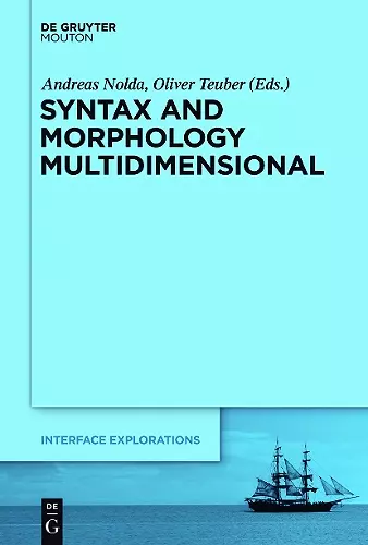 Syntax and Morphology Multidimensional cover