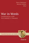 War in Words cover