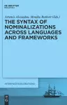 The Syntax of Nominalizations across Languages and Frameworks cover