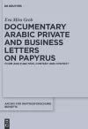 Documentary Arabic Private and Business Letters on Papyrus cover