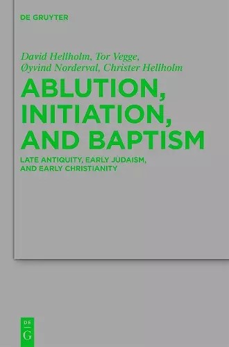 Ablution, Initiation, and Baptism cover
