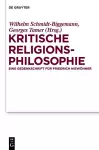 Kritische Religionsphilosophie cover