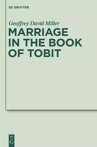 Marriage in the Book of Tobit cover