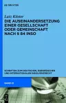 Die Auseinandersetzung einer Gesellschaft oder Gemeinschaft nach § 84 InsO cover