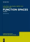 Function Spaces, 1 cover
