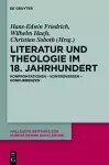 Literatur und Theologie im 18. Jahrhundert cover