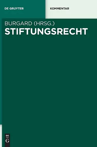 Stiftungsrecht cover