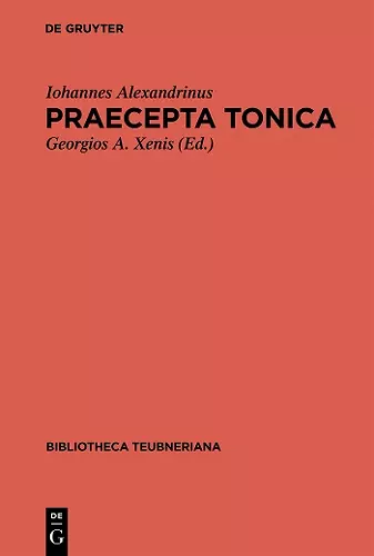 Praecepta Tonica cover