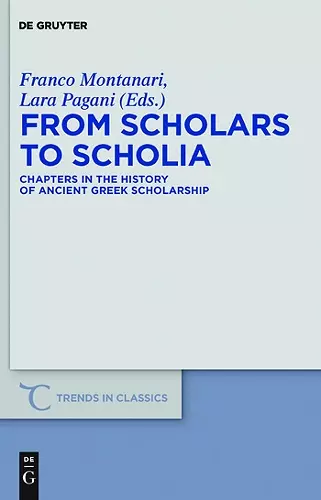 From Scholars to Scholia cover