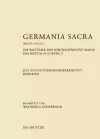 Germania Sacra, Band 3, Die Bistümer der Kirchenprovinz Mainz. Das Bistum Augsburg 3. Das Augustinerchorherrenstift Bernried cover