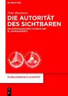 Die Autorität des Sichtbaren cover