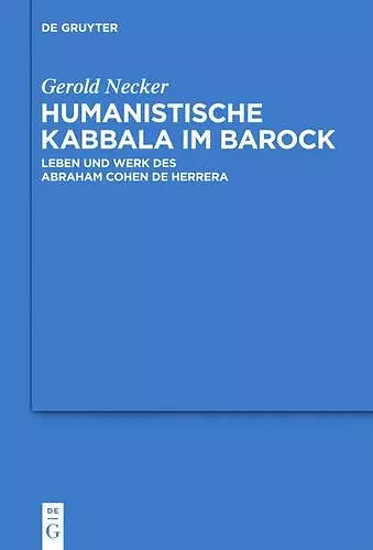 Humanistische Kabbala im Barock cover