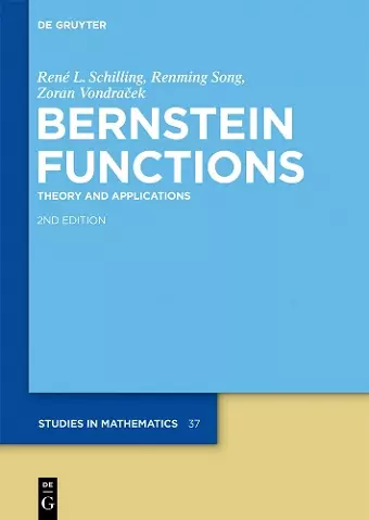 Bernstein Functions cover