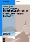 Einführung in die italienische Sprachwissenschaft cover