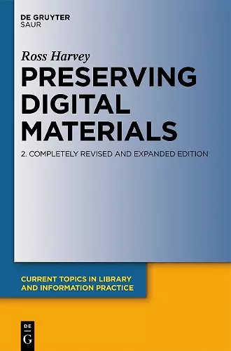 Preserving Digital Materials cover