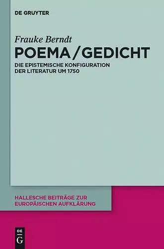 Poema / Gedicht cover