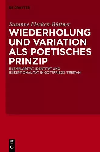 Wiederholung Und Variation ALS Poetisches Prinzip cover