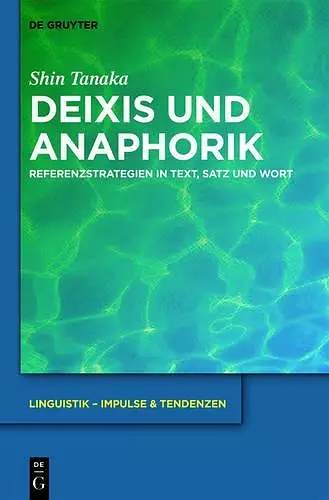 Deixis und Anaphorik cover