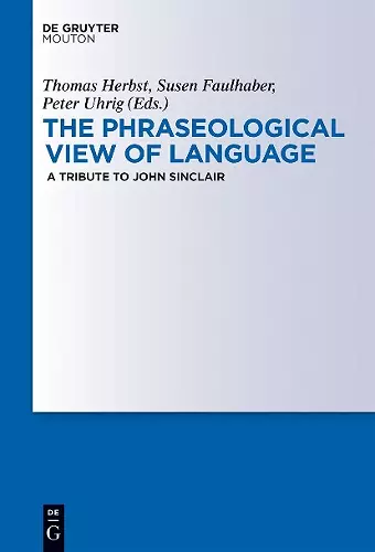 The Phraseological View of Language cover