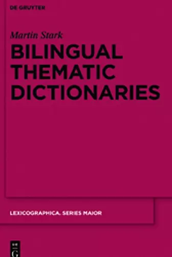 Bilingual Thematic Dictionaries cover